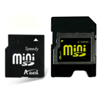  - A-DATA Mini SecureDigital card 2GB Speedy +adapter